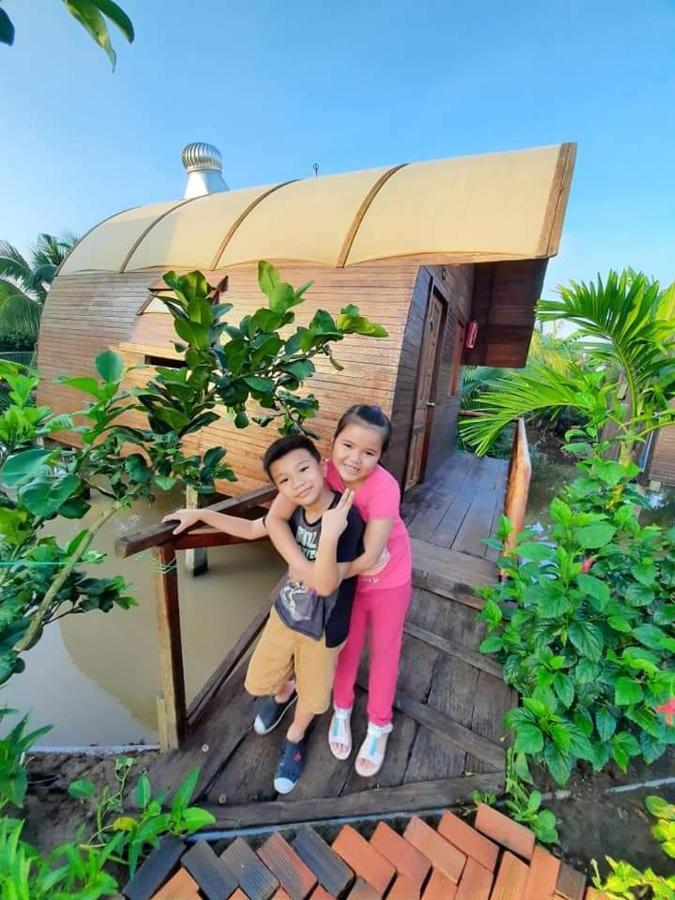 Hong Thai River Side Homestay Ben Tre Kültér fotó